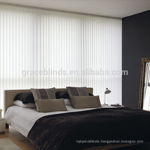 Customized motorized fabric vertical blinds